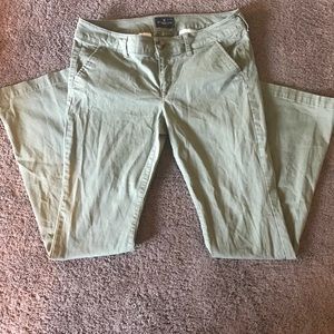 American Eagle Outfitters boot cut kaki pants
